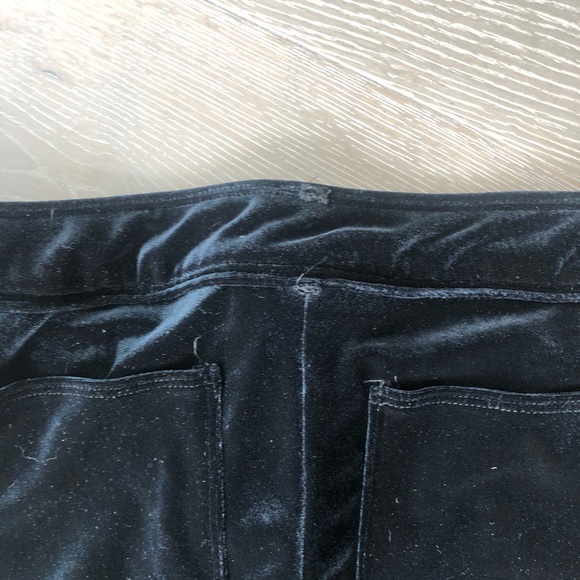 VINTAGE Betsy Johnson Velvet Slacks - Picture 4 of 4